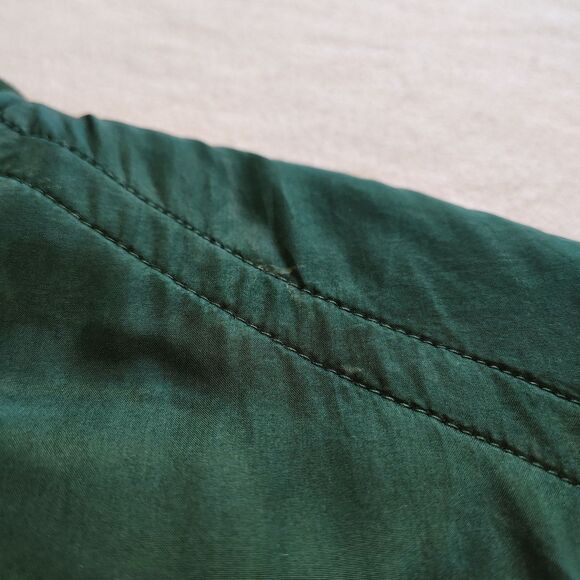 Vintage 1994 GREEDY Movie Promo MCA Universal Bomber Jacket XL Green Silk 90s - Picture 8 of 9